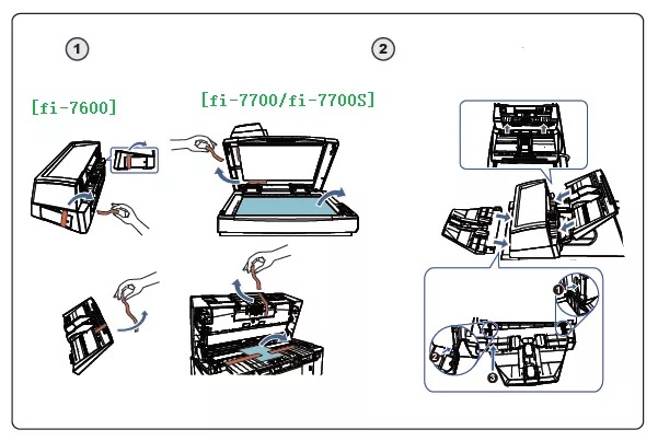 fi-7600/fi-7700/fi-7700S 安装指引(图13)